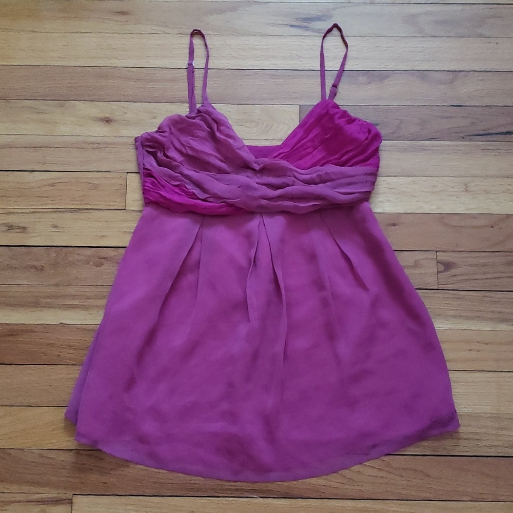 DKNY babydoll top